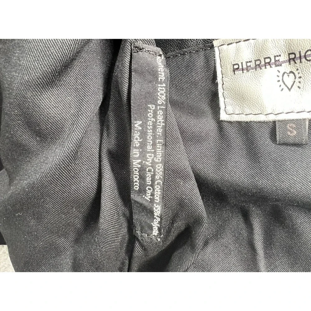 Free People Pierre Rioufol Sun Shining Leather Jacket